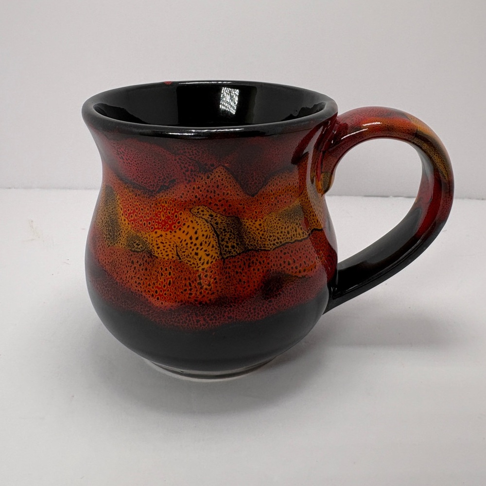 Always Azul Pottery Dante Glazed Mug Colorado Hand Made 10oz Artisan Stoneware